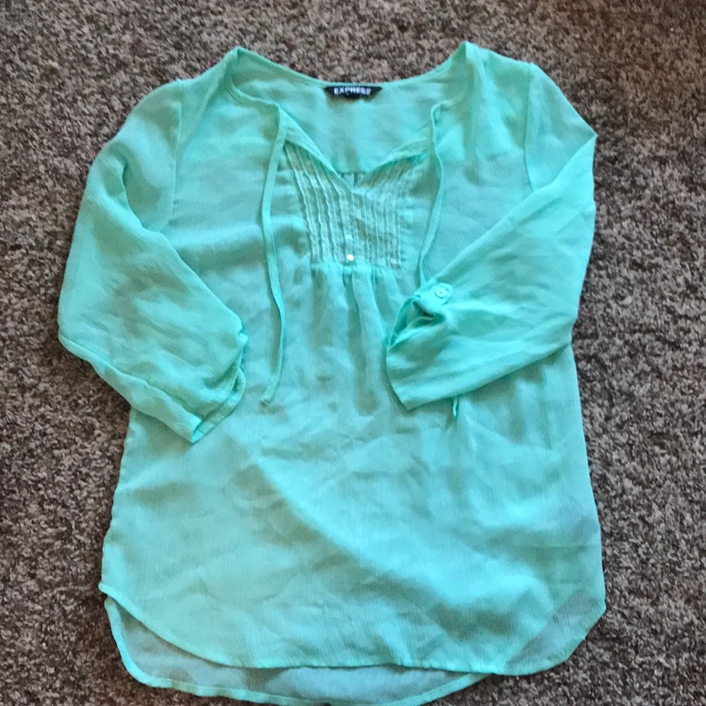 XS Express light blue shirt